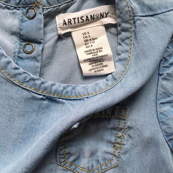 Artisan Dress Soft Denim Look - Picture 2 of 9